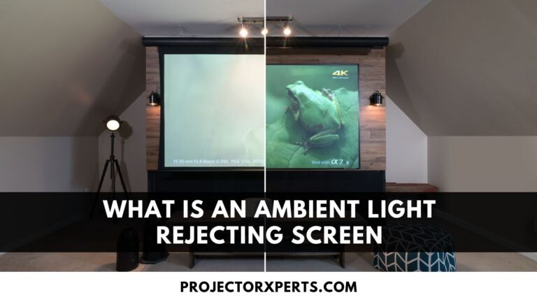 What is an Ambient Light Rejecting Screen?