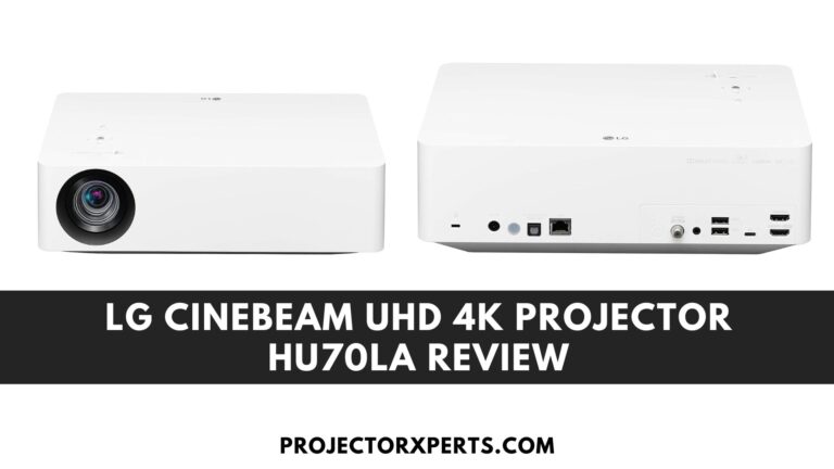 LG CineBeam UHD 4K Projector HU70LA Review