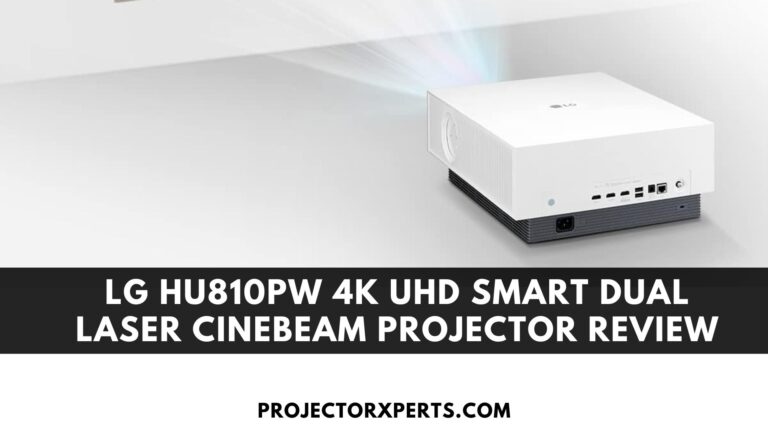 LG HU810PW 4K UHD Smart Dual Laser CineBeam Projector Review