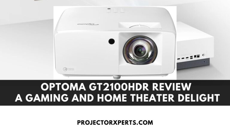 Optoma GT2100HDR Review – A Gaming and Home Theater Delight
