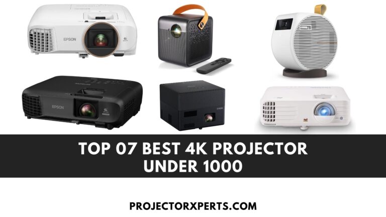 Top 07 Best 4k Projector Under 1000