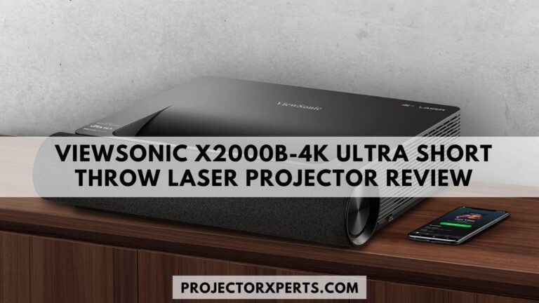 ViewSonic X2000B-4K Ultra Short Throw Projector Review