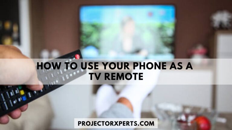 How to Use Your Phone as a TV Remote?